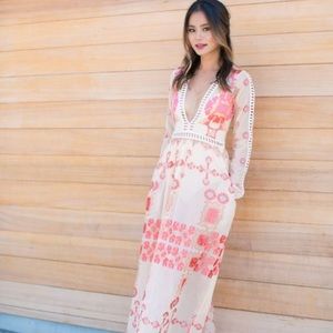 For Love & Lemons Maxi Dress (Altered)